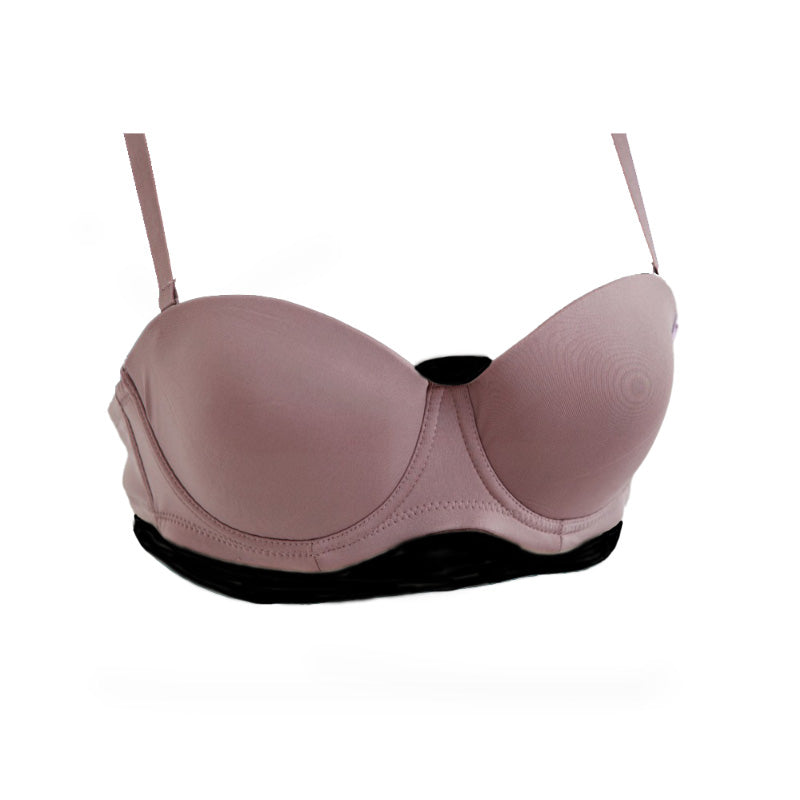 3-Pack 2 Black & 1 Cream - Organic Bamboo Bra Liners –