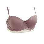 3-Pack Cream Organic Bamboo Bra Liner – Hypoallergenic & Reusable