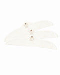 3-Pack Cream Organic Bamboo Bra Liner – Hypoallergenic & Reusable
