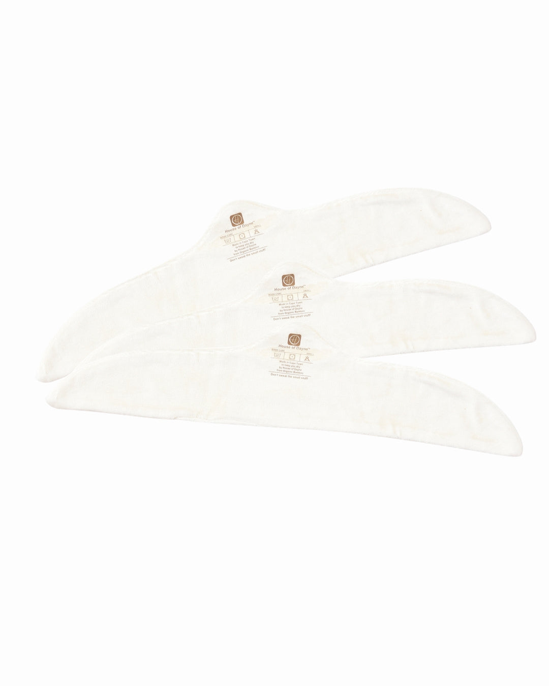 3-Pack Cream Organic Bamboo Bra Liner – Hypoallergenic & Reusable
