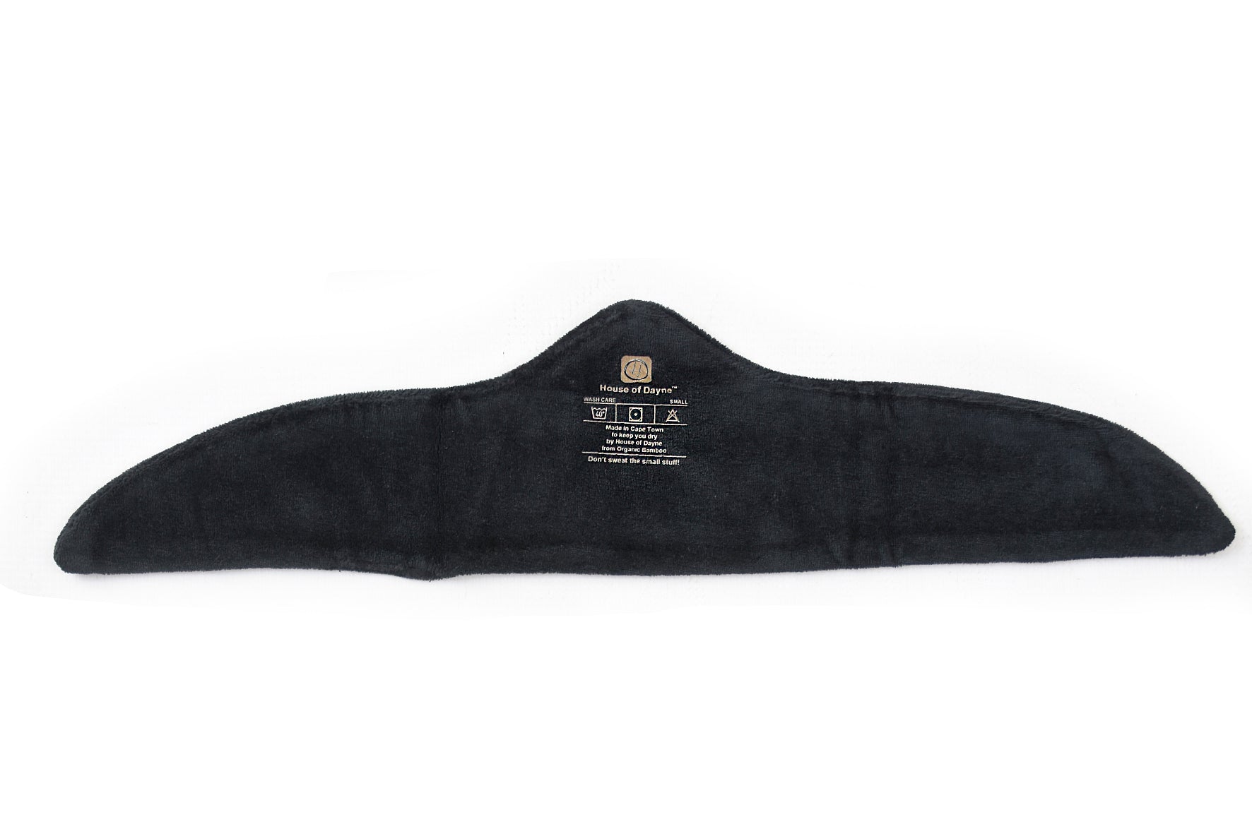 3-Pack Black Organic Bamboo Bra Liner – Hypoallergenic & Reusable