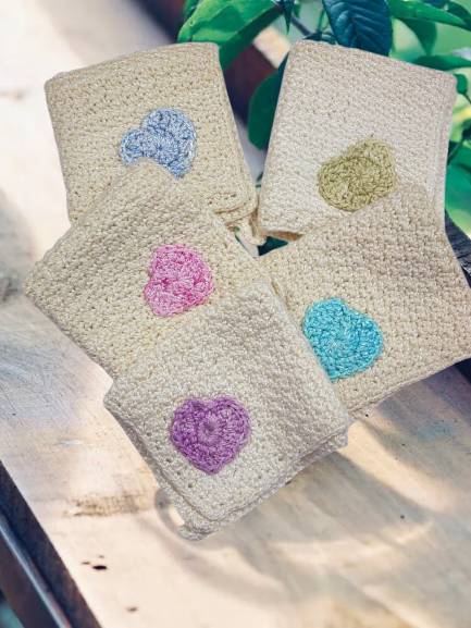 Wash Cloth 100% Cotton Bamboo